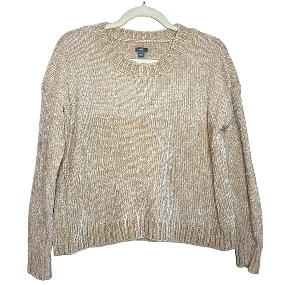 aerie Sweaters - Aerie Oversized Chunky Knit Chenille Sweater Beige Size M